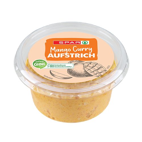 Produktbild von SPAR, Aufstrich Mango Curry