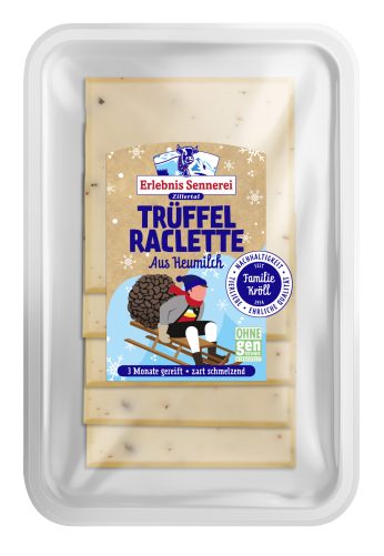 Produktbild von Raclette Truef.Scheiben 150g, Raclette Trüffel Scheiben