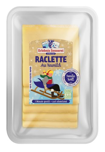 Produktbild von Zillertaler Raclet.Sch.200g, Raclette Scheiben