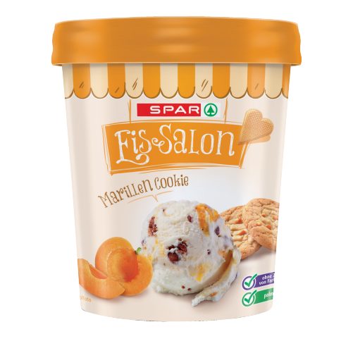 Produktbild von SPAR, Eis-Salon Marillen Cookie 480 ml