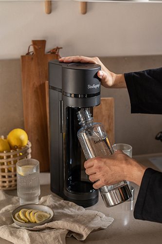Produktbild von Sodapop, Wassersprudler Cooper Pro Schwarz