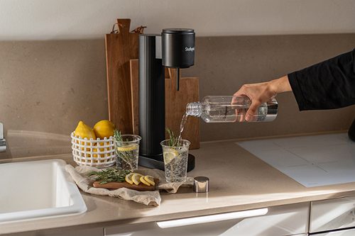Sodapop Wassersprudler Cooper Pro Schwarz