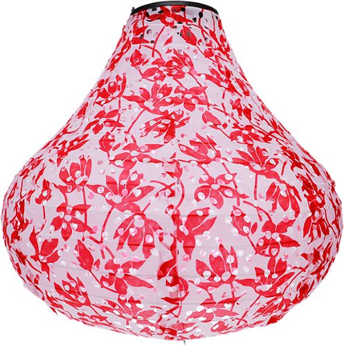 Produktbild von Solar Lampion 30cm Birnenform,