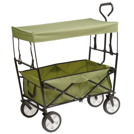 Bollerwagen mit Dach