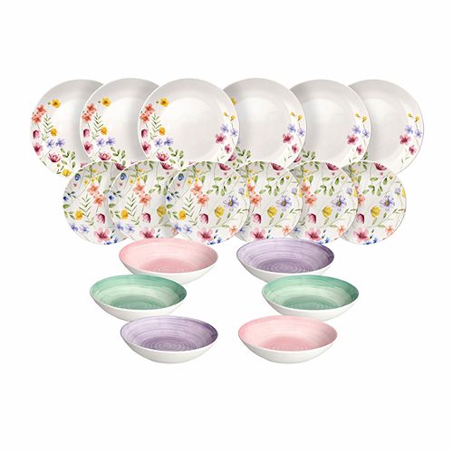 Produktbild von Tognana, Tognana Dinnerset 18 teilig Petals