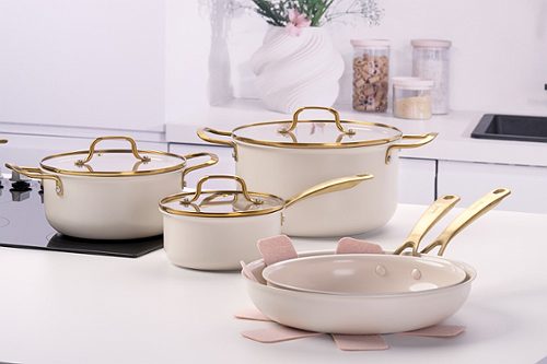 Produktbild von Pamela Reif, Kochgeschirrset 10 teilig Signature