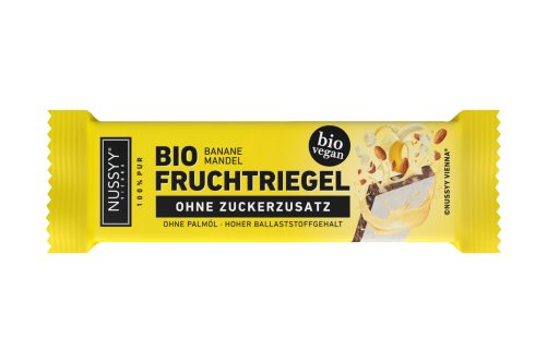 Produktbild von Nussyy, Bio Fruchtriegel Banane Mandel Young & Urban