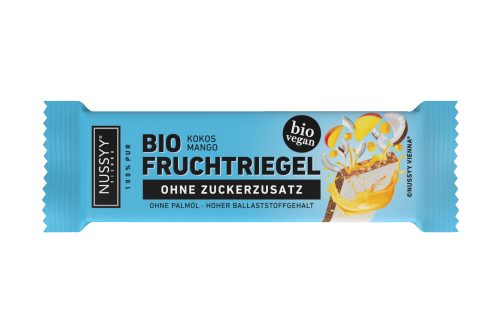 Produktbild von Nussyy, Bio Fruchtriegel Kokos Mango Young & Urban