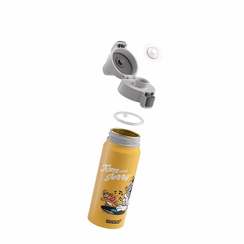 Produktbild von SIGG, Kindertrinkflasche Alu Tom&Jerry 0,6L