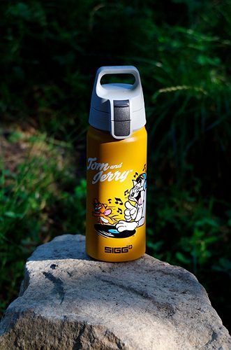 Produktbild von SIGG, Kindertrinkflasche Alu Tom&Jerry 0,6L
