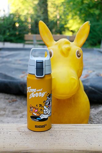 Produktbild von SIGG, Kindertrinkflasche Alu Tom&Jerry 0,6L