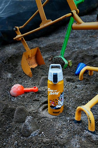 Produktbild von SIGG, Kindertrinkflasche Alu Tom&Jerry 0,6L