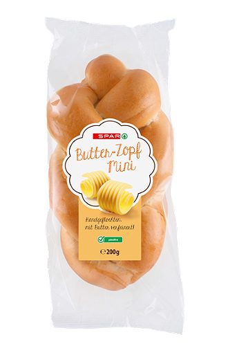 Produktbild von SPAR, Butter-Zopf Mini