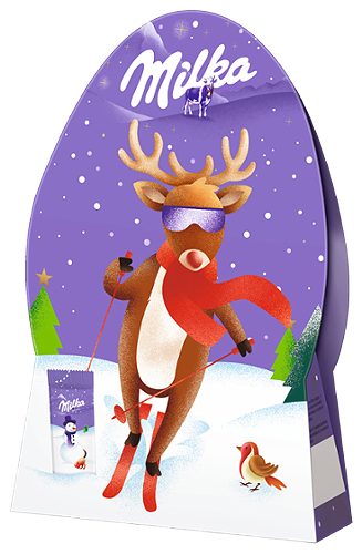 Produktbild von Milka, Lustiges Weihnachts-Geschenk