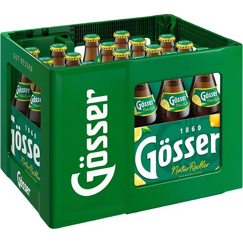 Produktbild von Gösser, Naturradler 6x0,33l