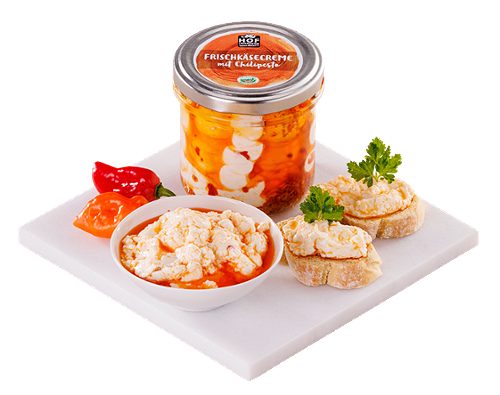 Produktbild von ARGE, Frischkäsecreme Chilipesto