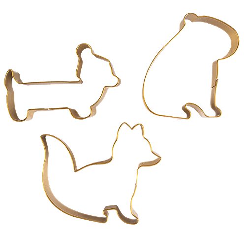 Produktbild von Dr. Oetker, Ausstecher 3x Capybara, Dackel, Fuchs