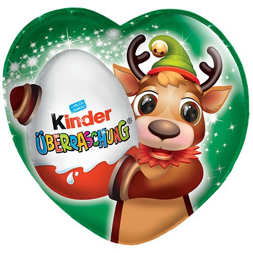 Produktbild von Ferrero Kinder, Hohlfigur mit Überraschung Weihnachten