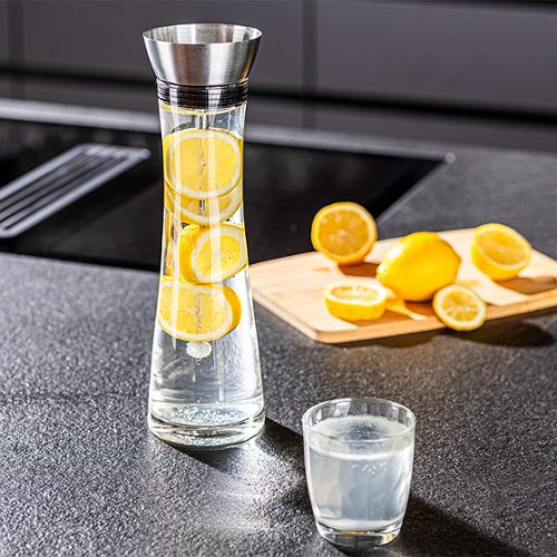 Produktbild von Wasserkaraffe  1L m. Ausguss  , 