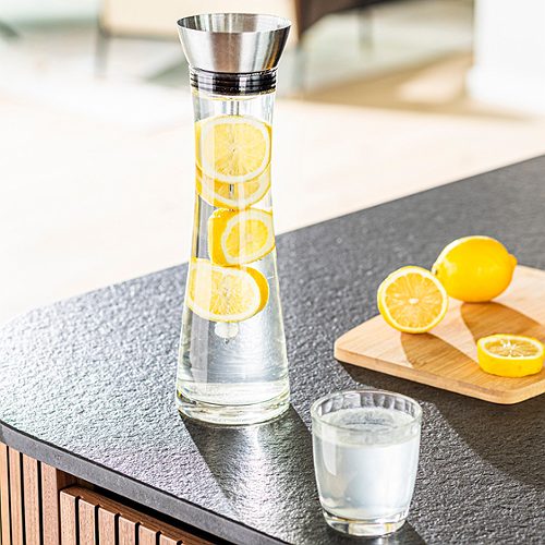 Produktbild von Wasserkaraffe  1L m. Ausguss  , 