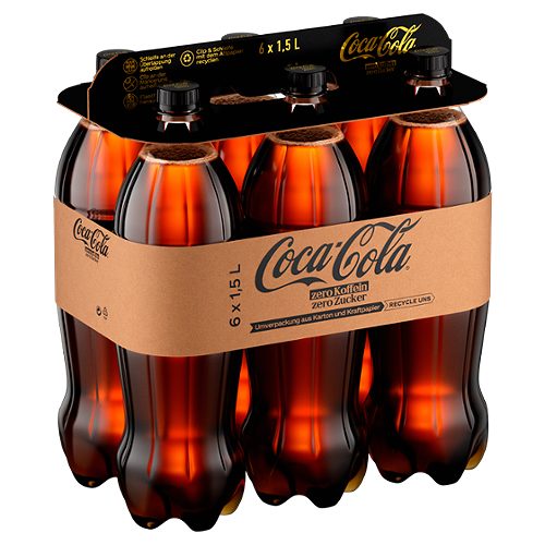Produktbild von Coca Cola, zero Koffein zero Zucker