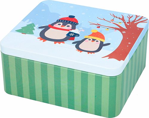 Produktbild von Birkmann, Gebäckdosen-Set Winter Market L+XL