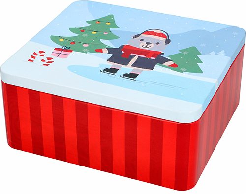Produktbild von Birkmann, Gebäckdosen-Set Winter Market L+XL