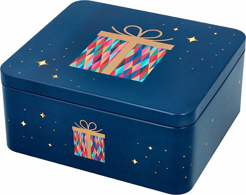 Produktbild von Birkmann, Gebäckdosen-Set Colourful Christmas L+XL