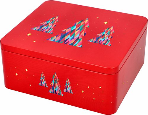 Produktbild von Birkmann, Gebäckdosen-Set Colourful Christmas L+XL