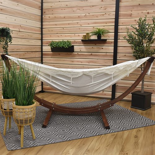 Produktbild von Vivere, Doppelhängematte aus Baumwolle 260cm Natur