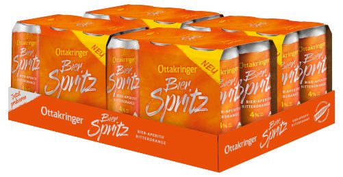 Produktbild von Ottakringer, Bier Spritz 6x0,33l