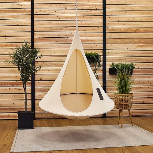Produktbild von Vivere Cacoon, Hängesessel für Kinder Natur weiß