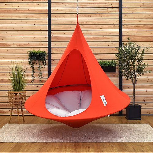 Produktbild von Vivere Cacoon, Hängestuhl Double Feuerrot