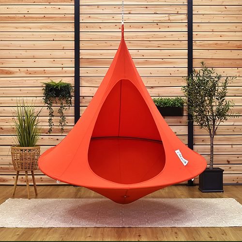 Produktbild von Vivere Cacoon, Hängestuhl Double Feuerrot