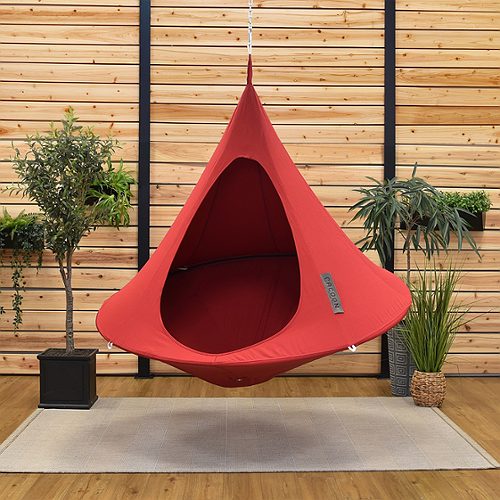 Produktbild von Vivere Cacoon, Hängesessel Single chili rot