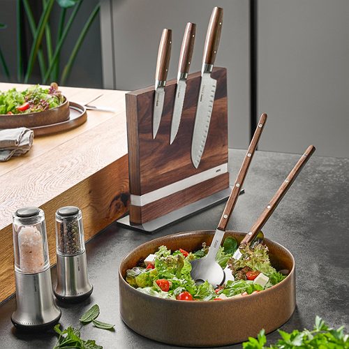 Produktbild von GEFU, Salatbesteck FILIGO 2 tlg. Griff aus Walnussholz