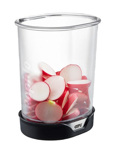 Produktbild von GEFU, Scheibenschneider gezahnte Spezialmesser gleichmäßige Scheiben