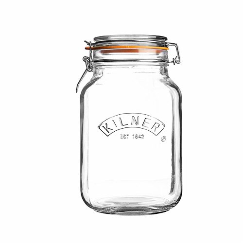 Buy Kilner Einmachglas quadratisch mit Buegelverschluss 1,5L at SPAR