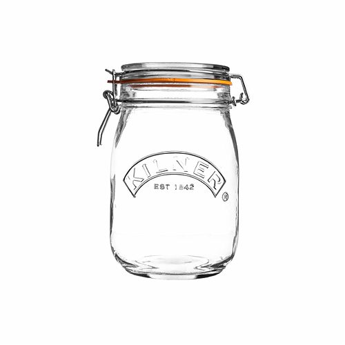 Kilner Einmachglas rund mit Buegelverschluss 1 Liter