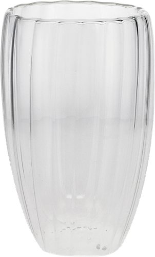 Produktbild von Trinkglas 2er  m.Rillen 450 ml, 