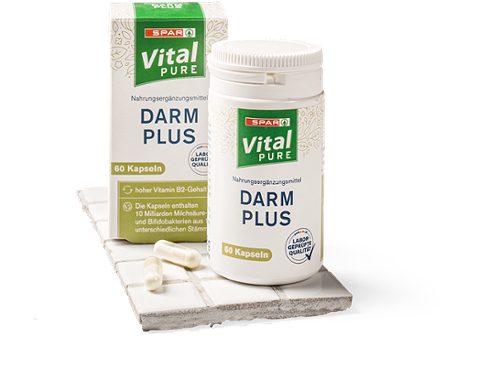 Produktbild von SPAR Vital PURE, Darm Plus 60 Kapseln