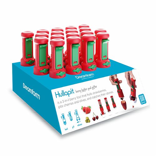 Produktbild von Dreamfarm, Hullapit 3-in-1 Edelstahlklinge