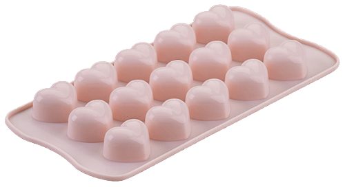 Produktbild von Pamela Reif, Silikon Eiswürfelform Herz