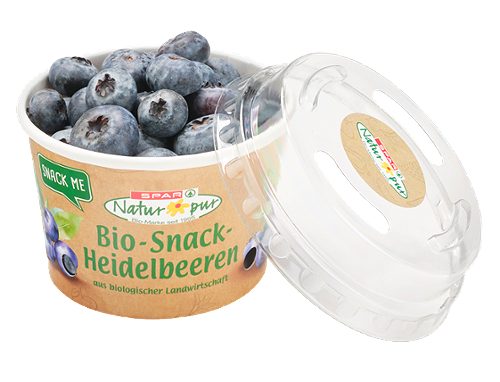 Produktbild von SPAR Natur*pur, Bio-Snack-Heidelbeeren
