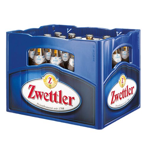Produktbild von Zwettler, Frei Alkoholfrei 6x0,5l