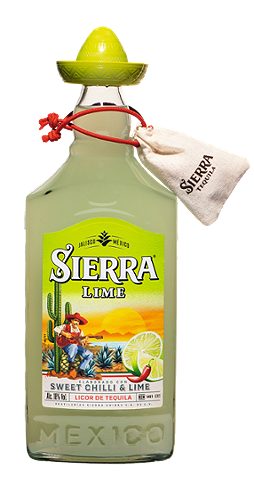 Produktbild von Sierra, Lime Likör mit Tequila