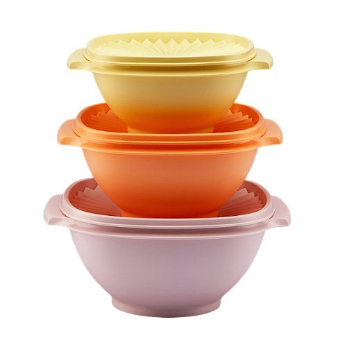 Tupperware Schüsselset nestbar 3 Stück