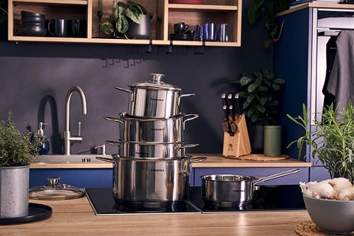 Produktbild von Zwilling HENCKELS, Kochgeschirrset 5-teilig Reflection 18/10 Edelstahl
