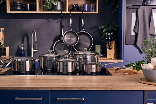 Produktbild von Zwilling HENCKELS, Kochgeschirrset 5-teilig Reflection 18/10 Edelstahl