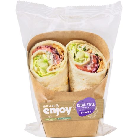 ENJOY Kebab Planted Wrap 180g   GVE 3